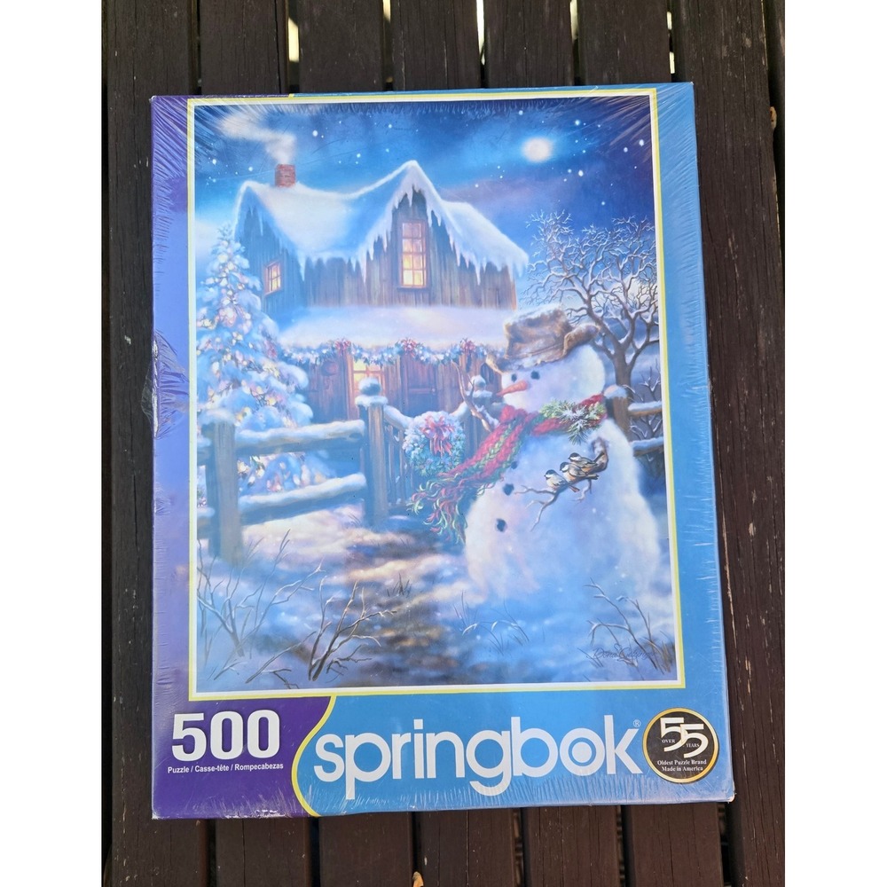 Winter Cottage‎ Jigsaw Puzzle for Sale